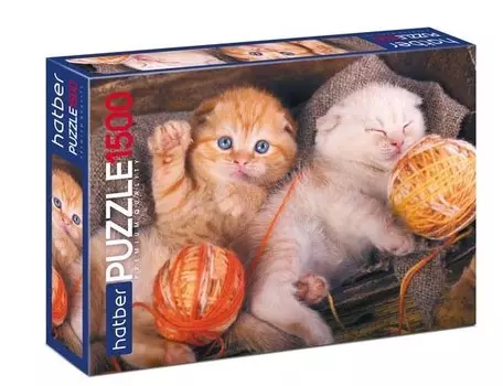 Пазл 1500 элементов – Котиков много не бывает