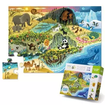 Пазл 24 детали - Жизнь животных