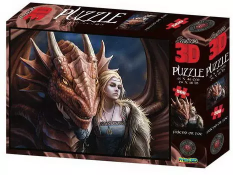 Пазл 3D 500 - Друг или враг?