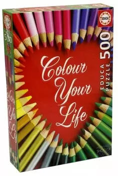 Пазл - Цвета твоей жизни, 500 деталей