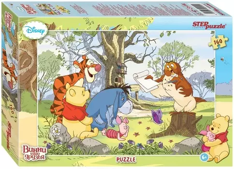 Пазл Дисней Винни и его друзья, 160 элементов