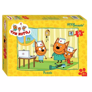 Пазл для малышей - Три кота, 35 деталей