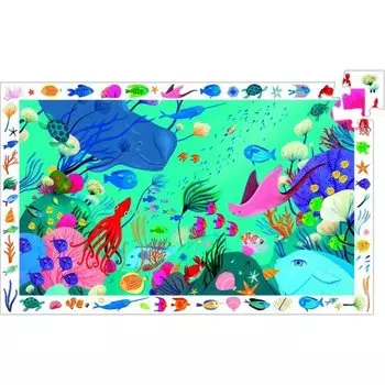 Пазл и игра на наблюдательность - Океан