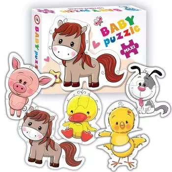 Пазл из серии Baby Puzzle - На ферме
