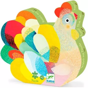 Пазл – Курочка, 24 детали