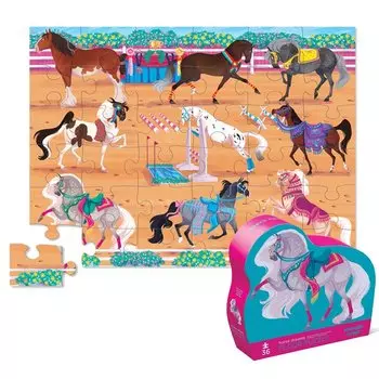 Пазл - Лошади, 36 деталей