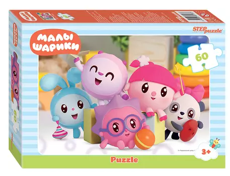 Пазл – Малышарики, 60 деталей