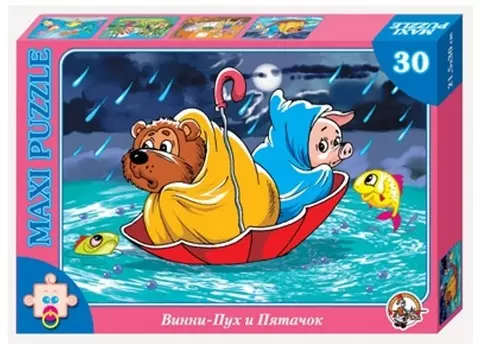 Пазл макси «Винни Пух и Пятачок» 30 элементов