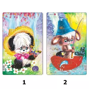 Пазл - Милые животные, 2 вида