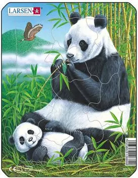 Пазл - Панда, 14 деталей