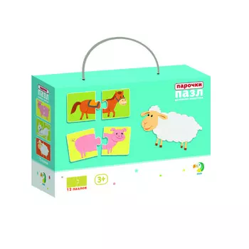 Пазл-парочки - Домашние животные