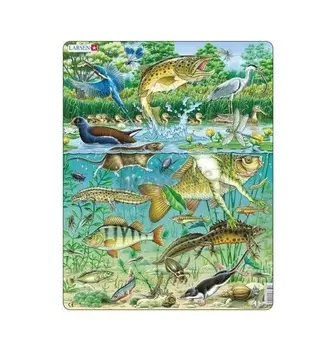 Пазл – Пруд, 50 деталей