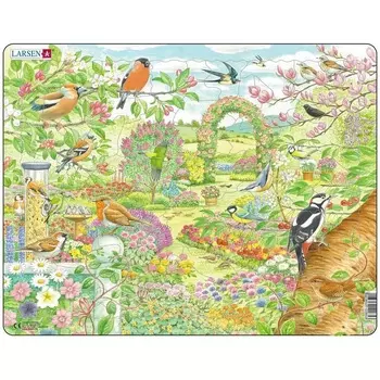 Пазл - Птицы в саду, 60 элементов