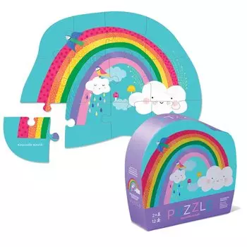 Пазл - Радуга, 12 деталей