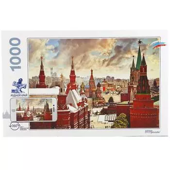 Пазл Родной край - Москва, 1000 деталей