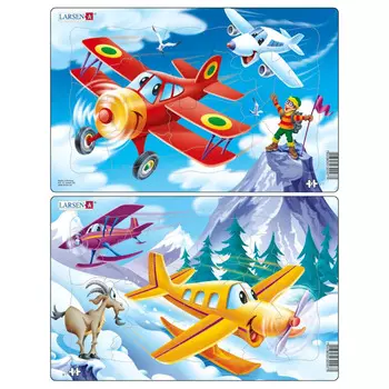 Пазл - Самолеты, 13 деталей