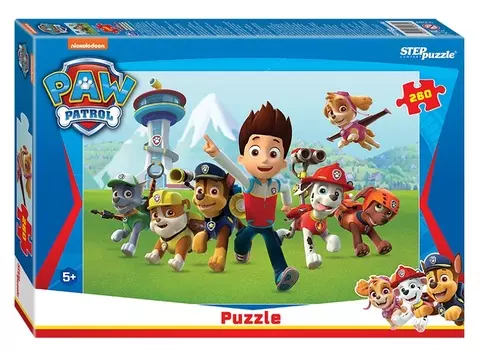 Пазл – Щенячий патруль, 260 деталей