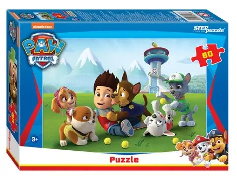 Пазл – Щенячий патруль, 60 деталей
