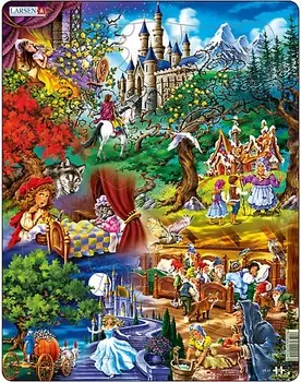 Пазл – Сказки Братьев Гримм, 33 детали