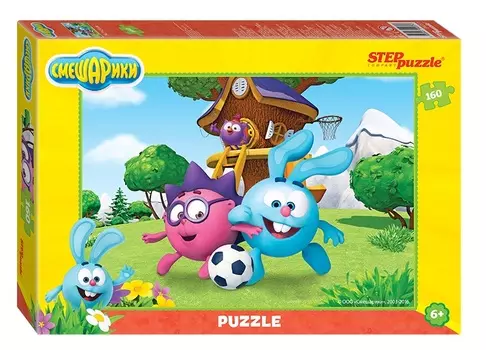 Пазл – Смешарики, 160 деталей