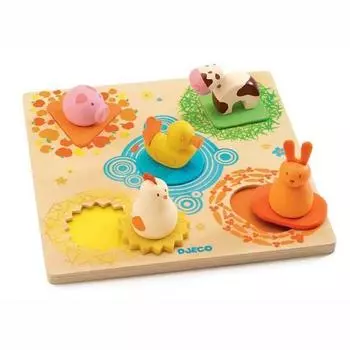 Пазл-сортировка - Утка и друзья