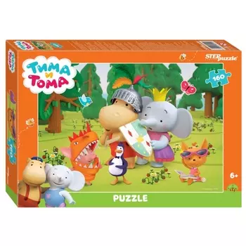 Пазл Тима и Тома, 160 деталей
