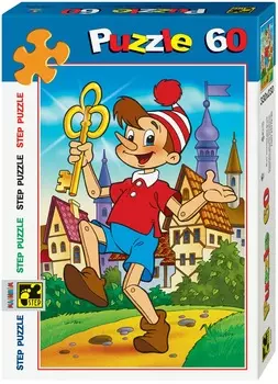 Пазл Золотой ключик, 60 элементов