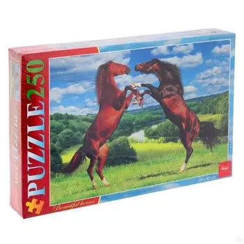 Пазлы 250 элементов – Прекрасные лошади
