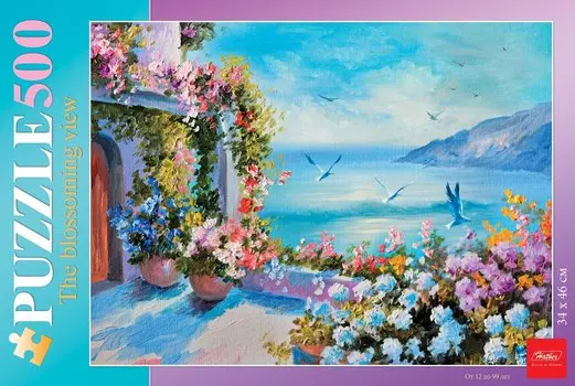 Пазлы 500 элементов – Цветущий вид