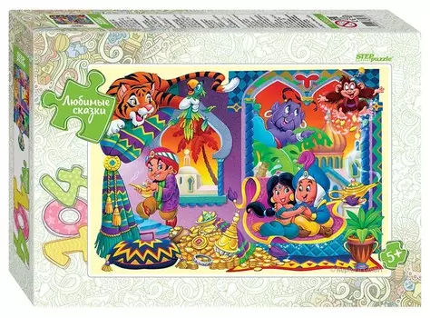 Пазлы – Аладдин, 104 детали