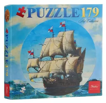 Пазлы круглые 179 элементов – Фрегат