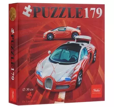 Пазлы круглые 179 элементов – Sport car