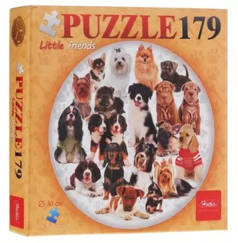 Пазлы круглые 179 элементов – Верные друзья