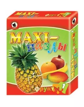 Пазлы Maxi - Фрукты 5в1