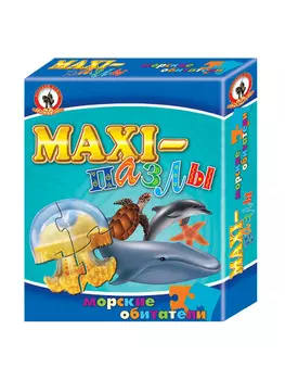 Пазлы Maxi - Морские обитатели 5в1