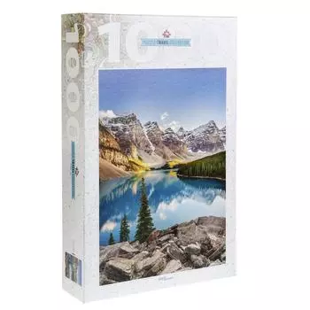 Пазлы – Озеро в горах, 1000 деталей