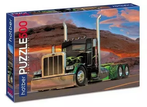 Пазлы Premium 500 элементов – Грузовик в каньоне