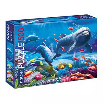 Пазлы - Premium – Дельфины, 1500 элементов