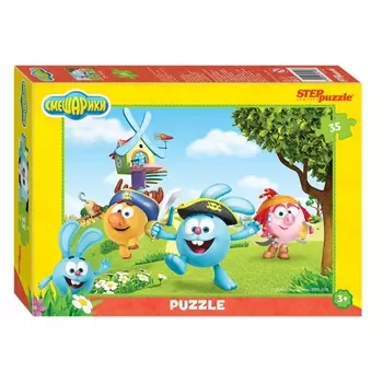 Пазлы – Смешарики, 35 деталей