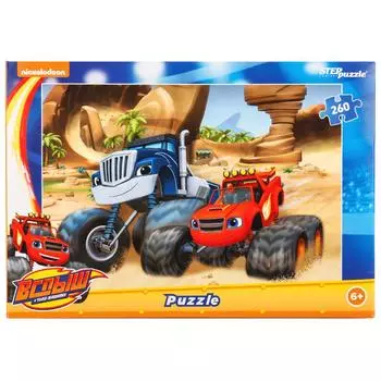 Пазлы – Вспыш и Чудо-машинки, 260 деталей