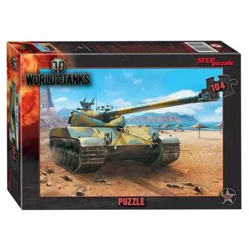 Пазлы World of Tanks, 104 детали