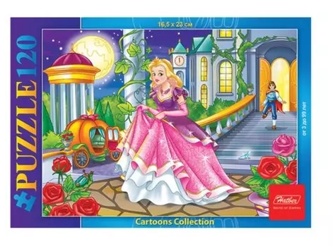 Пазлы – Золушка, 120 элементов