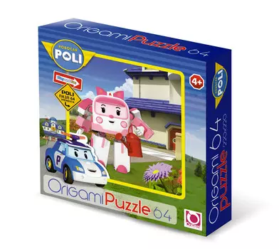 Паззл Robocar Poli 64 элемента