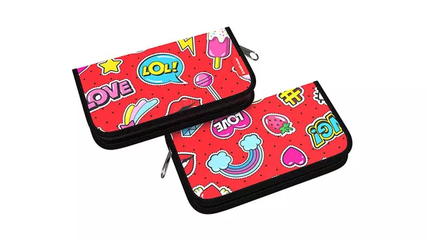 Пенал-книжка без наполнения ErichKrause® - Sweet Love