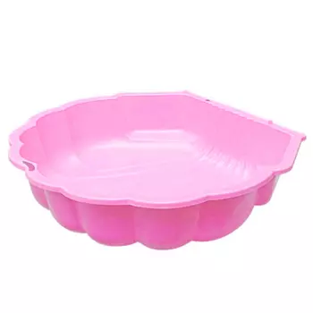 Песочница - ракушка одинарная, розовая