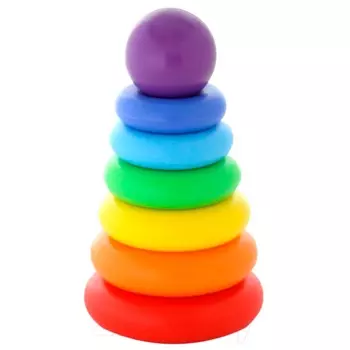 Пирамидка - Колечко-шар, 8 элементов