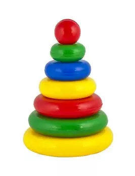 Пирамидка «Малышок» - 6 колец