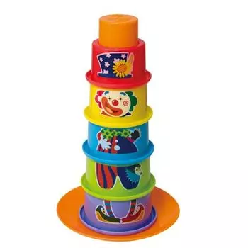 Пирамидка с геометрическими фигурками