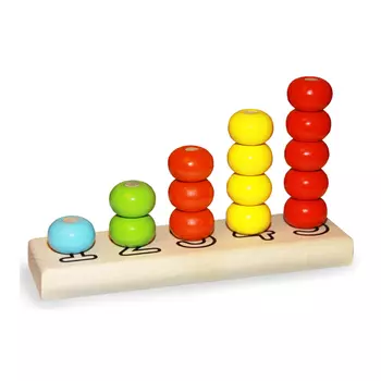 Пирамидка-счеты, 15 деталей