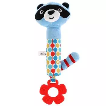 Пищалка с прорезывателем Fisher Price Енот